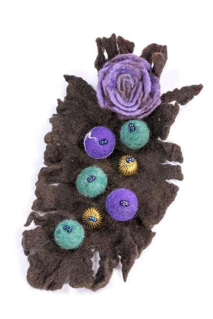 Kolaż haftów od uczestników